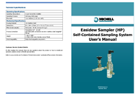 Thumbnail of document Manual - SAM Self-Contained Sampling System